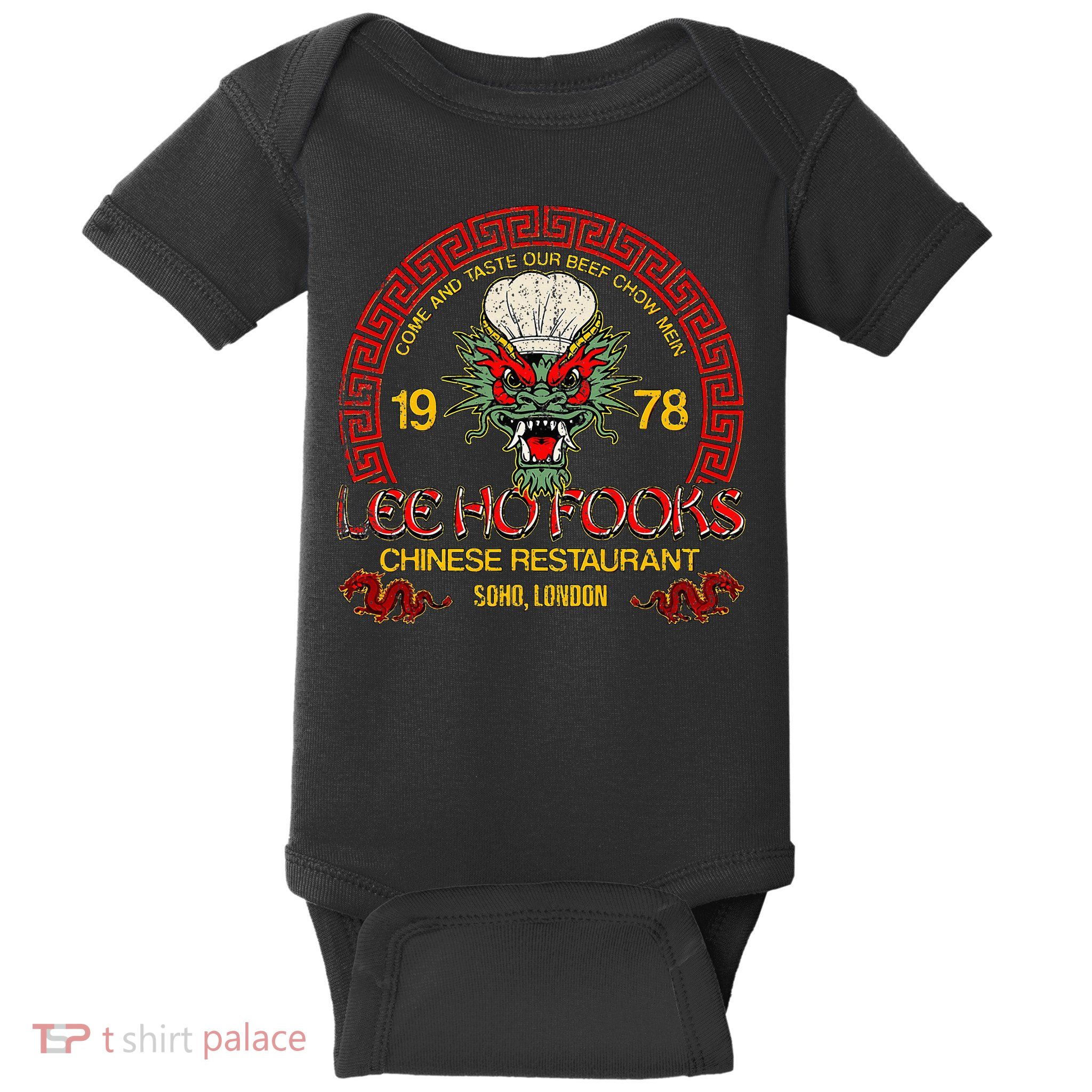 Lee Fooks Chinese Restaurant Baby Bodysuit
