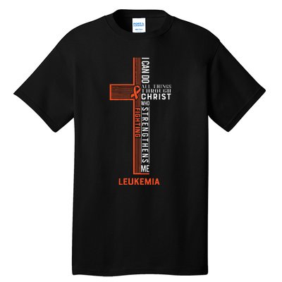 Leukemia Fight Cancer Ribbon (1) Tall T-Shirt