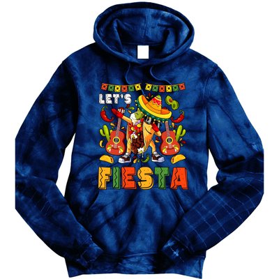 LetS Fiesta Cinco De Mayo Mexican Friends Tie Dye Hoodie