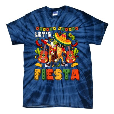 LetS Fiesta Cinco De Mayo Mexican Friends Tie-Dye T-Shirt