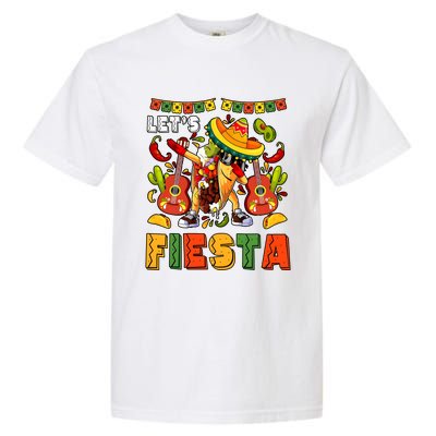 LetS Fiesta Cinco De Mayo Mexican Friends Garment-Dyed Heavyweight T-Shirt