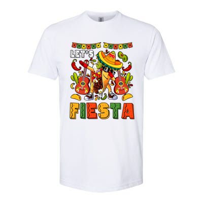 LetS Fiesta Cinco De Mayo Mexican Friends Softstyle® CVC T-Shirt