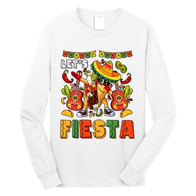 LetS Fiesta Cinco De Mayo Mexican Friends Long Sleeve Shirt