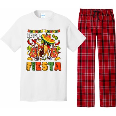 LetS Fiesta Cinco De Mayo Mexican Friends Pajama Set