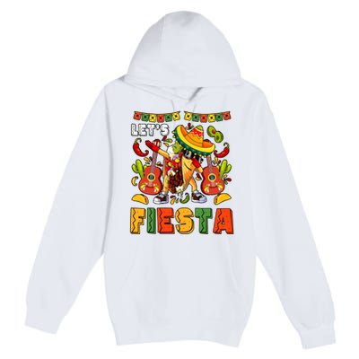 LetS Fiesta Cinco De Mayo Mexican Friends Premium Pullover Hoodie