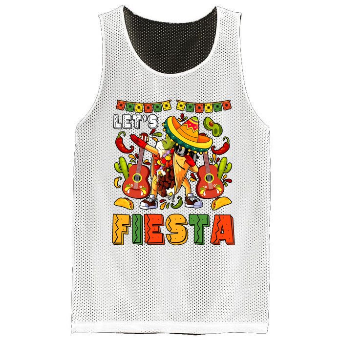 LetS Fiesta Cinco De Mayo Mexican Friends Mesh Reversible Basketball Jersey Tank