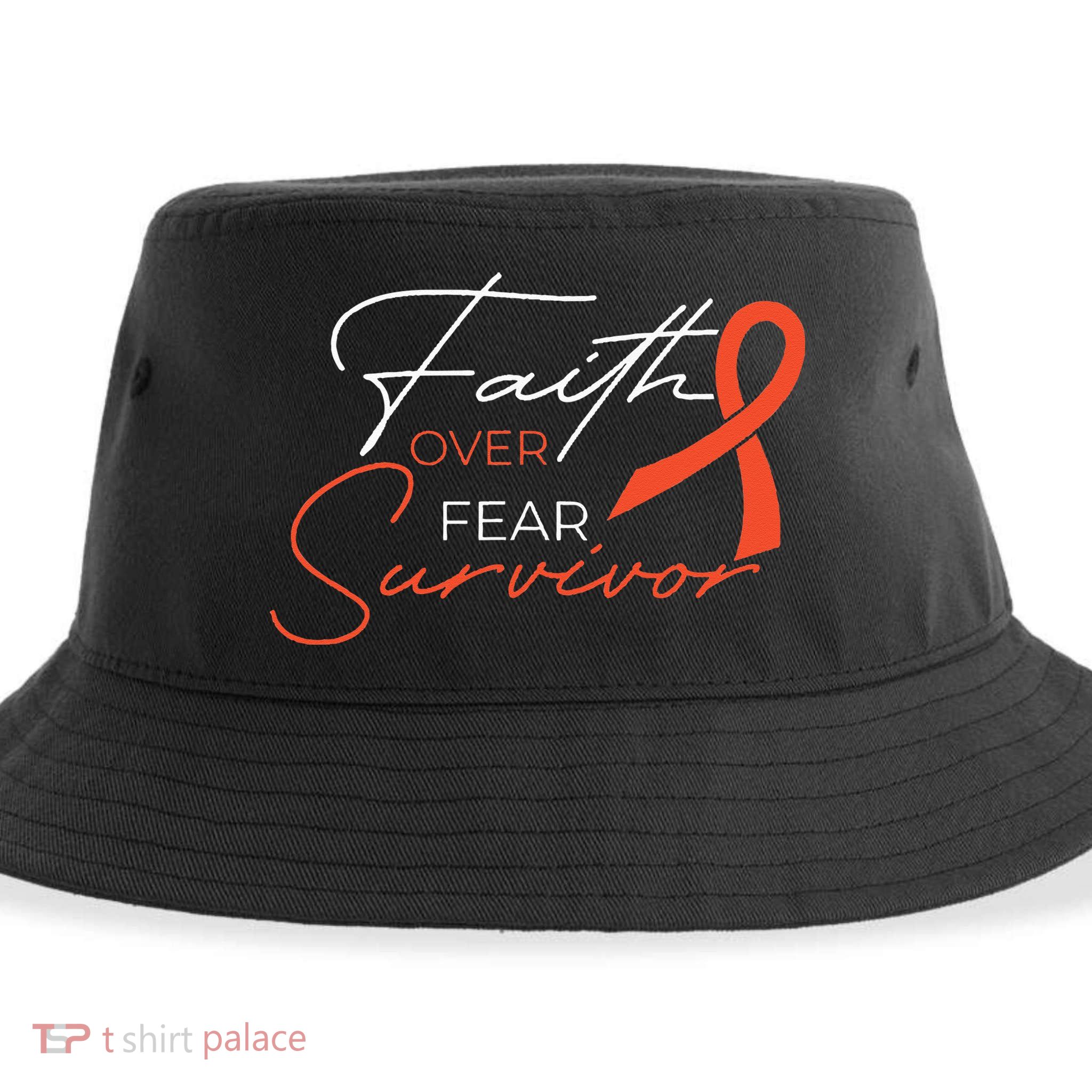 Leukemia Fight Cancer Ribbon Sustainable Bucket Hat