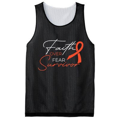 Leukemia Fight Cancer Ribbon Mesh Reversible Basketball Jersey Tank