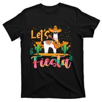 LetS Fiesta Cinco De Mayo Llama Lover Zookeeper T-Shirt