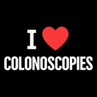 Love Funny Colon Cancer Colonoscopy Women's V-Neck T-Shirt