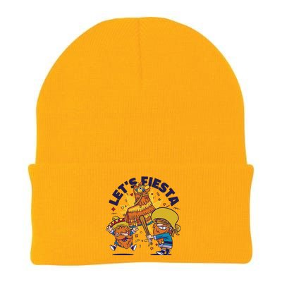 Let's Fiesta Celebration Knit Cap Winter Beanie