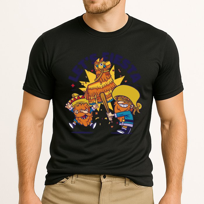Let's Fiesta Celebration Cooling Performance Crew T-Shirt
