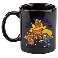 Let's Fiesta Celebration 11oz C Handle Ceramic Mug