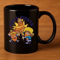 Let's Fiesta Celebration 11oz C Handle Ceramic Mug