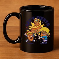 Let's Fiesta Celebration 11oz C Handle Ceramic Mug