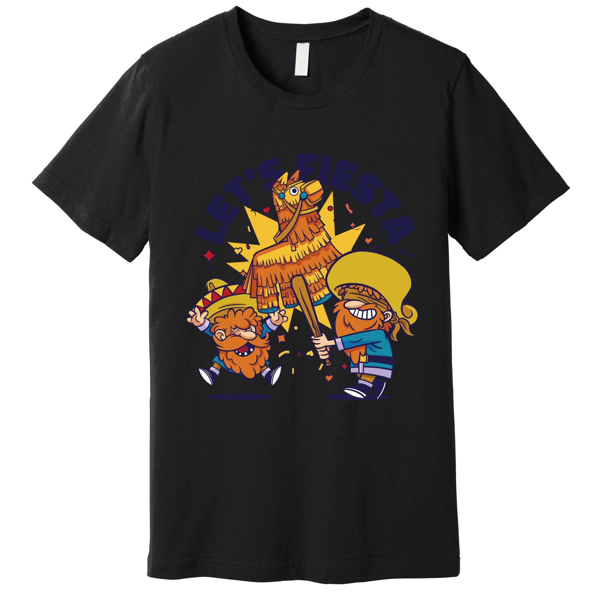Let's Fiesta Celebration Premium T-Shirt