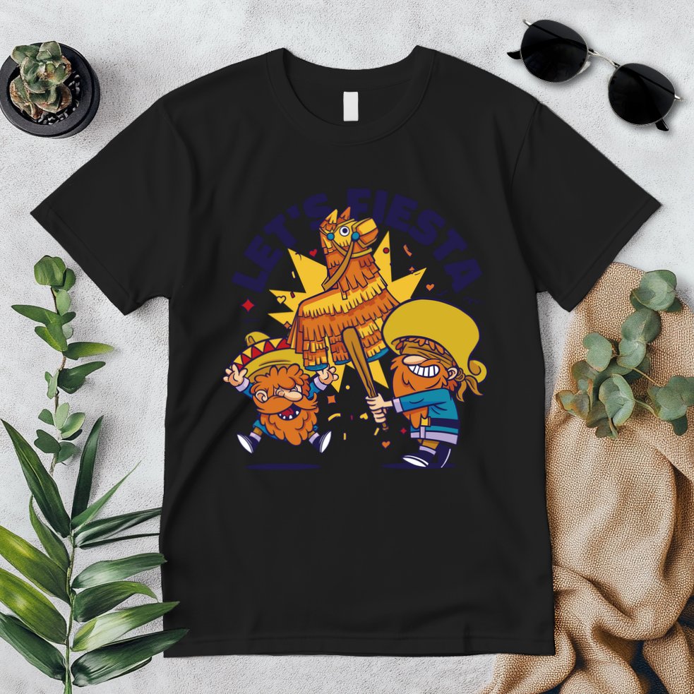Let's Fiesta Celebration Premium T-Shirt