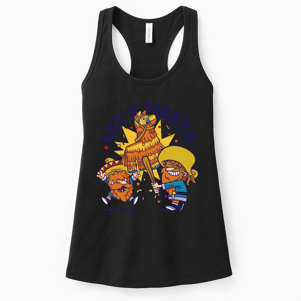 Let's Fiesta Celebration Womens Tank Top