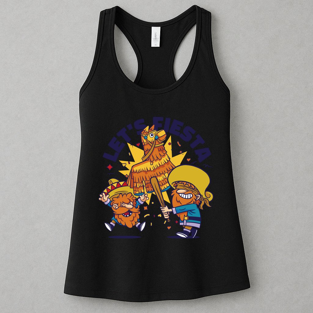 Let's Fiesta Celebration Womens Tank Top