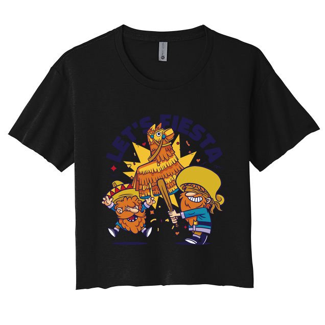 Let's Fiesta Celebration Crop Top