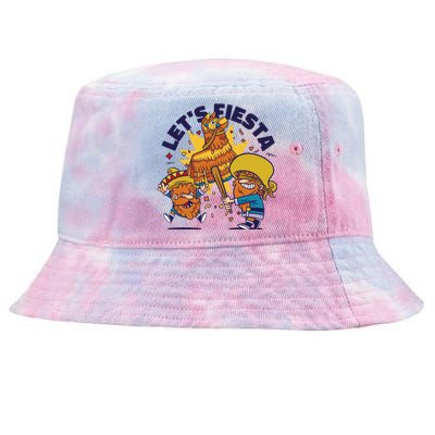 Let's Fiesta Celebration Tie-Dyed Bucket Hat