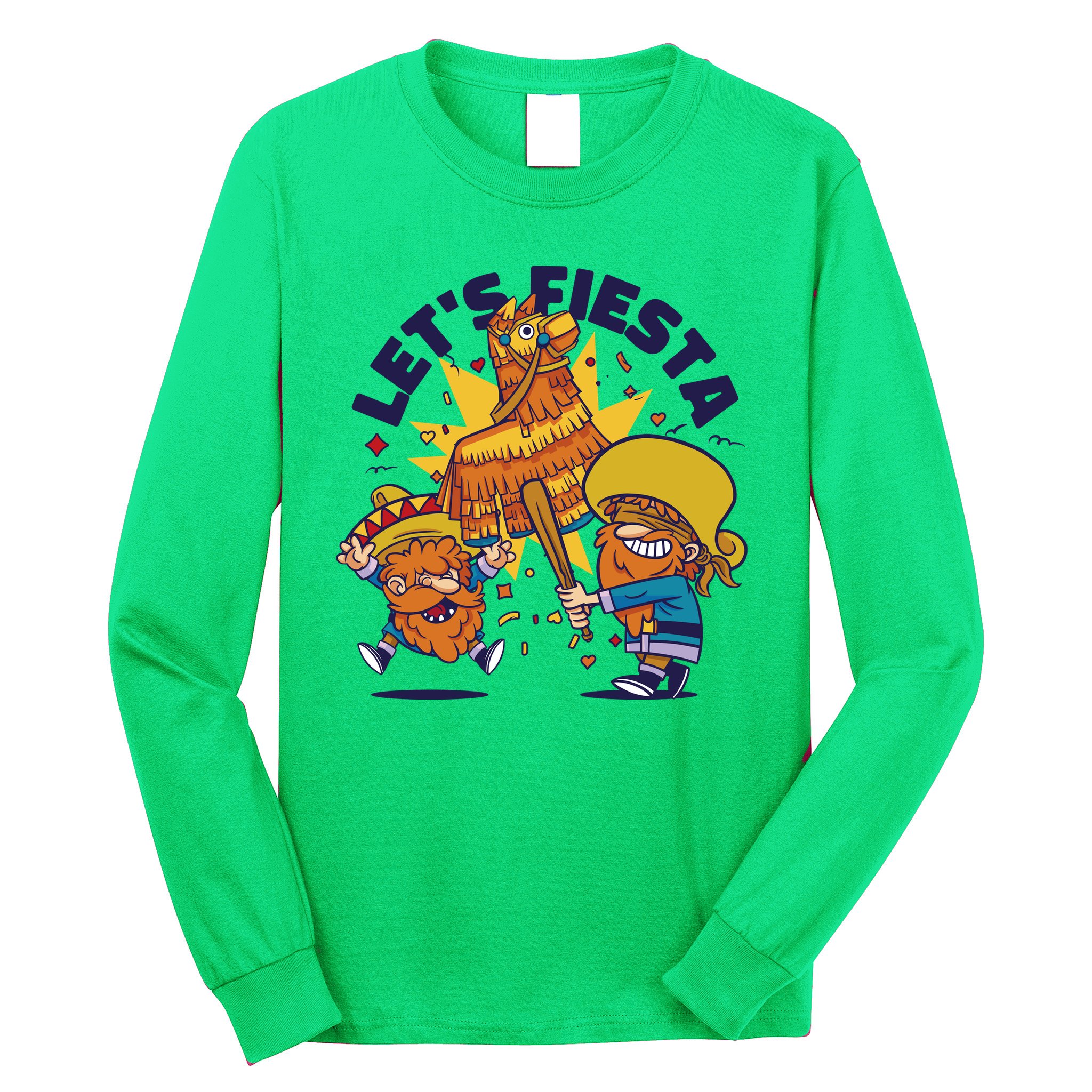 Let's Fiesta Celebration Long Sleeve Shirt