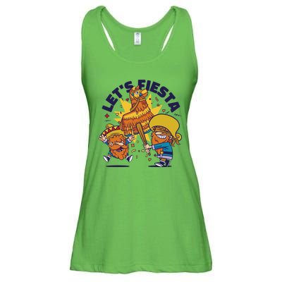 Let's Fiesta Celebration Ladies Essential Flowy Tank