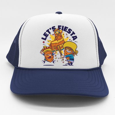 Let's Fiesta Celebration Trucker Hat