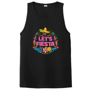 Let's Fiesta Celebrate Cinco De Mayo PosiCharge Competitor Tank