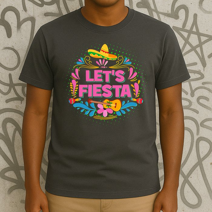 Let's Fiesta Celebrate Cinco De Mayo T-Shirt
