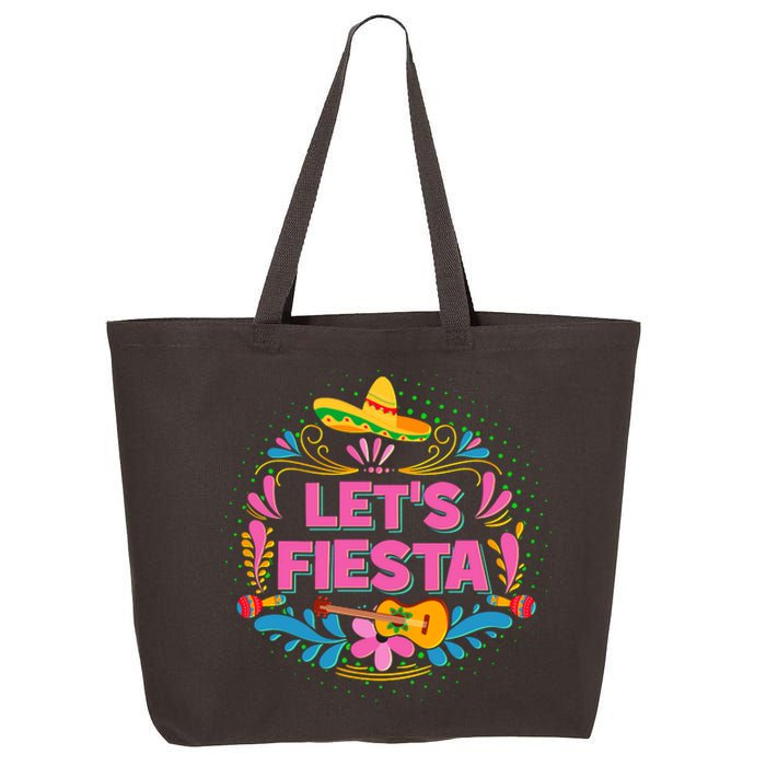 Let's Fiesta Celebrate Cinco De Mayo 25L Jumbo Tote