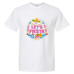 Let's Fiesta Celebrate Cinco De Mayo Garment-Dyed Heavyweight T-Shirt