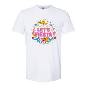 Let's Fiesta Celebrate Cinco De Mayo Softstyle CVC T-Shirt