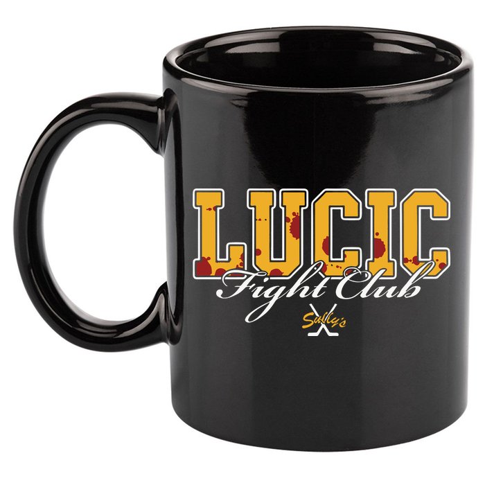 Lucic Fight Club 15th Anniversary 11oz C Handle Ceramic Mug