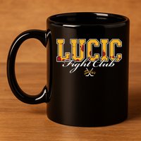 Lucic Fight Club 15th Anniversary 11oz C Handle Ceramic Mug