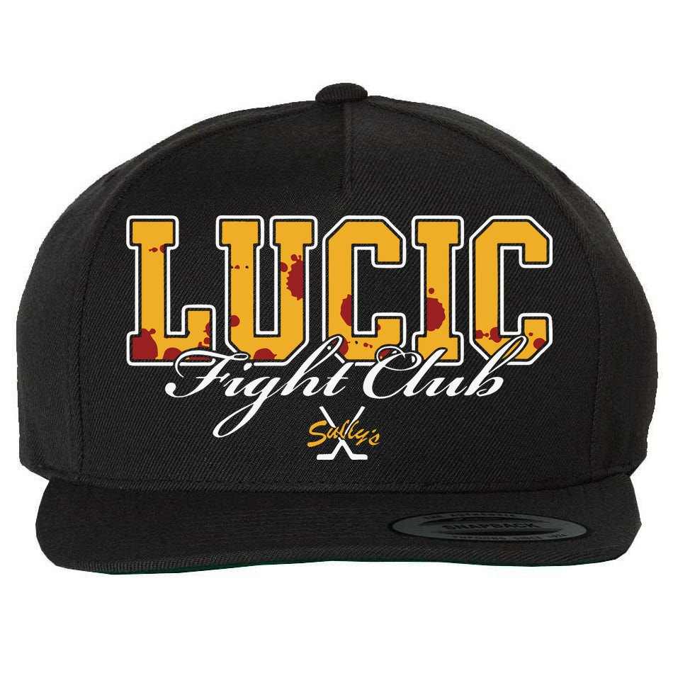 Lucic Fight Club 15th Anniversary Wool Snapback Cap