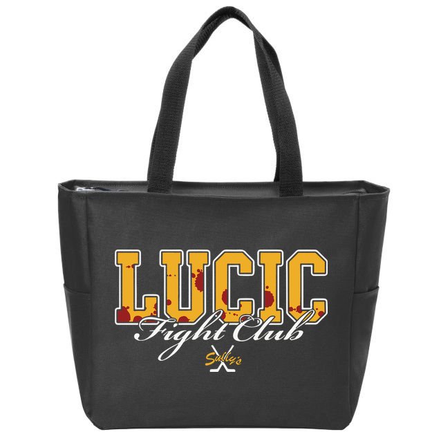 Lucic Fight Club 15th Anniversary Zip Tote Bag