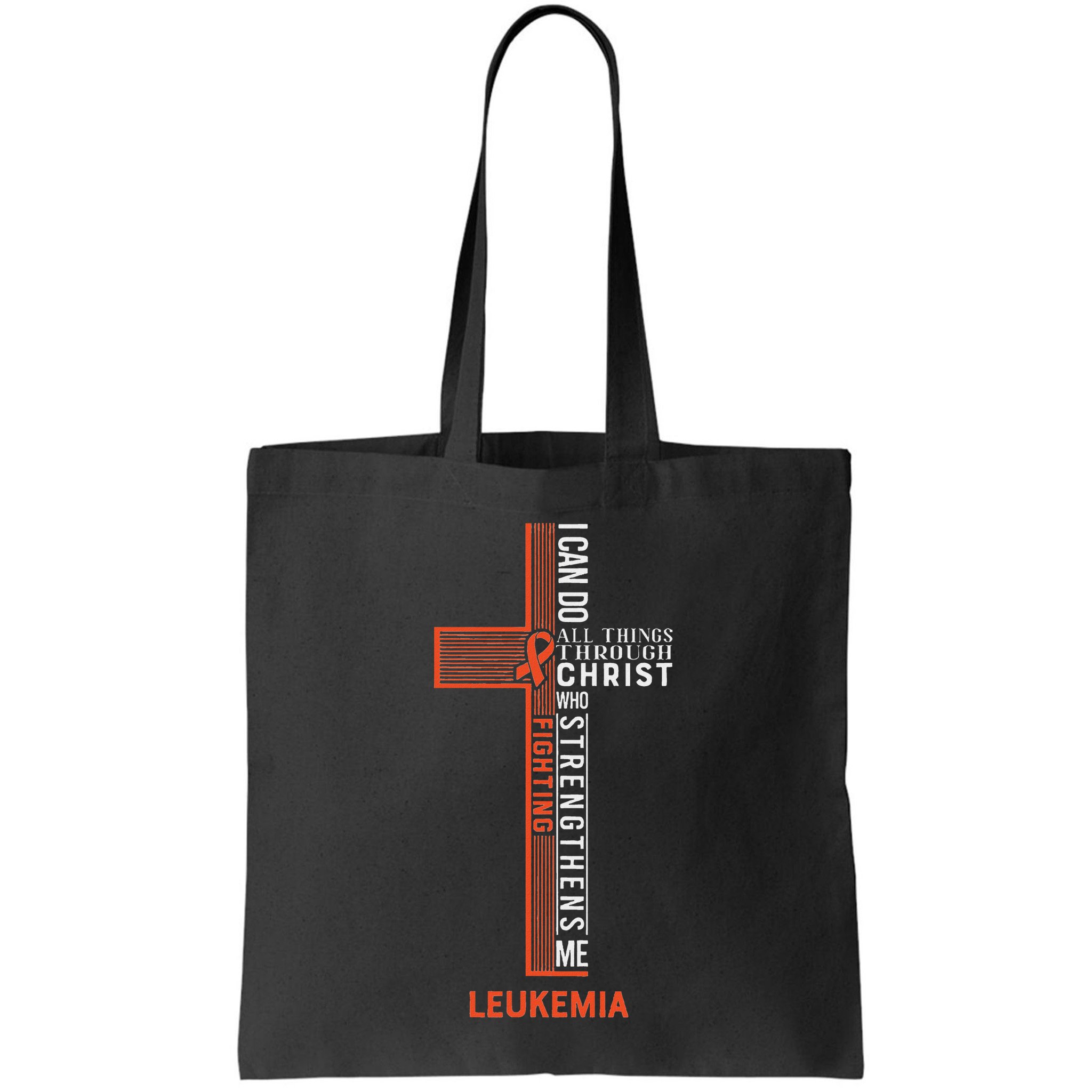 Leukemia Fight Cancer Ribbon Bag