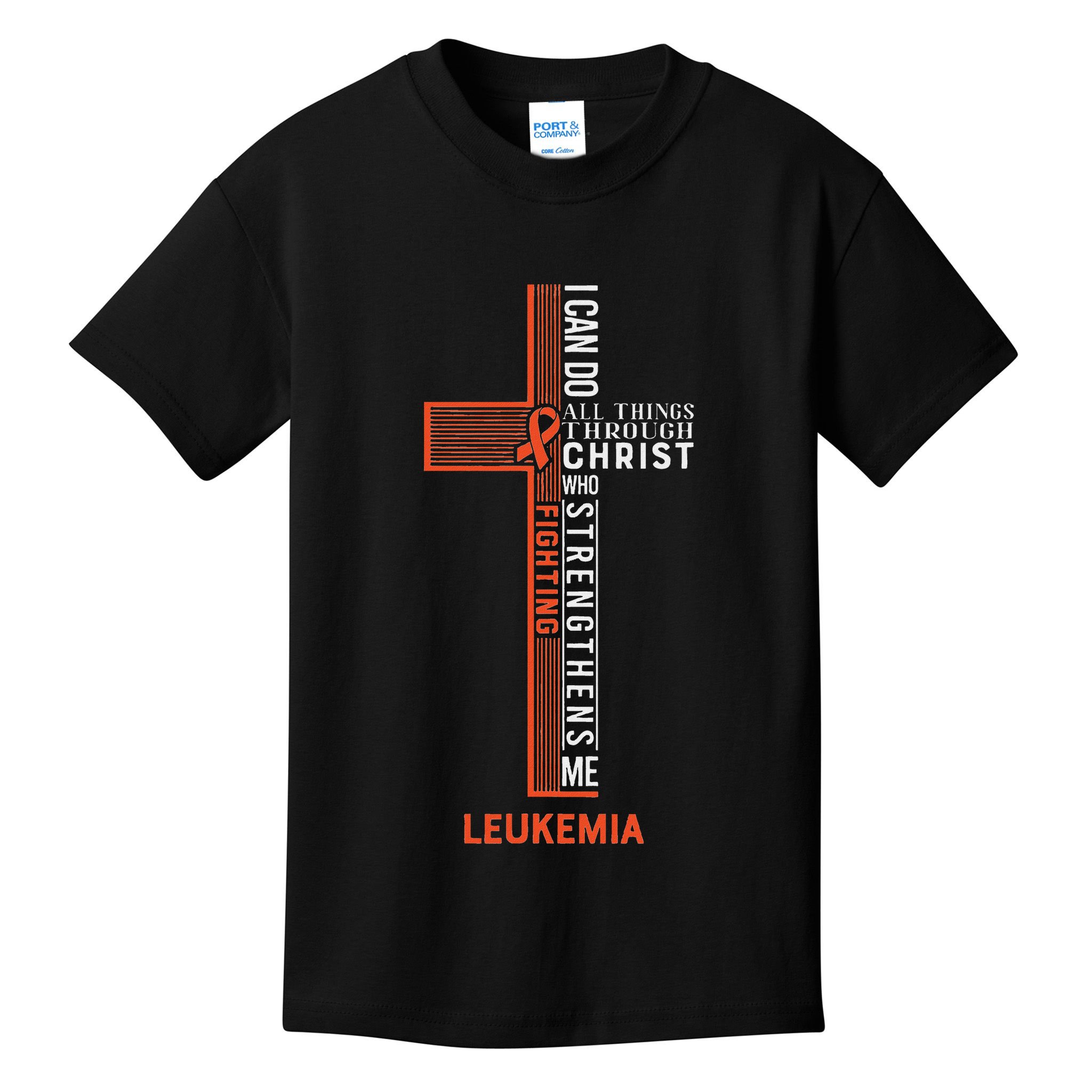 Leukemia Fight Cancer Ribbon Kids T-Shirt