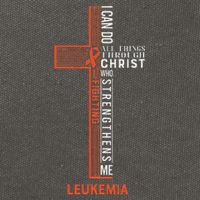 Leukemia Fight Cancer Ribbon Cotton Canvas Backpack
