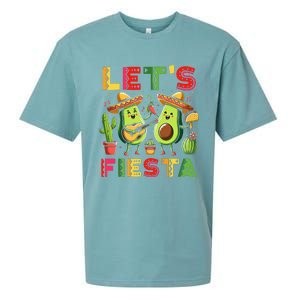 Lets Fiesta Cinco De Mayo Mexican Party Sueded Cloud Jersey T-Shirt