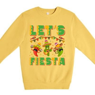 LET’S FIESTA CINCO DE MAYO T Premium Crewneck Sweatshirt