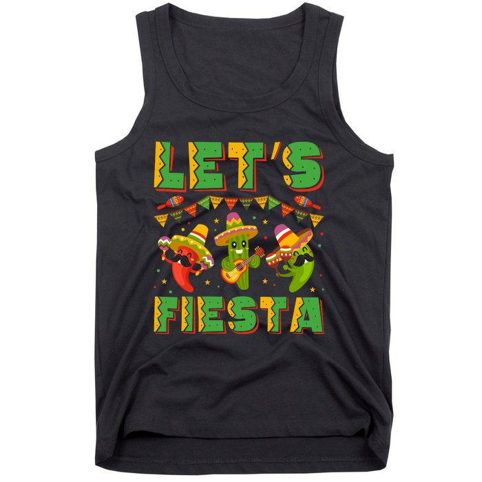 LET’S FIESTA CINCO DE MAYO T Tank Top