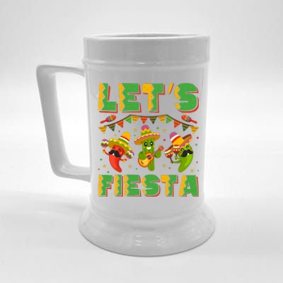 LET’S FIESTA CINCO DE MAYO T Beer Stein