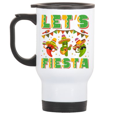 LET’S FIESTA CINCO DE MAYO T Stainless Steel Travel Mug