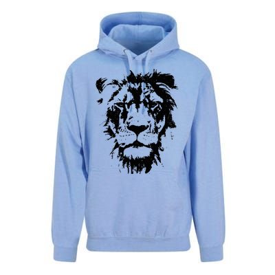 Lion Face. Cool Zoo Animals Zoo Keeper Unisex Surf Hoodie