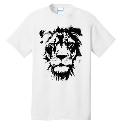 Lion Face. Cool Zoo Animals Zoo Keeper Tall T-Shirt