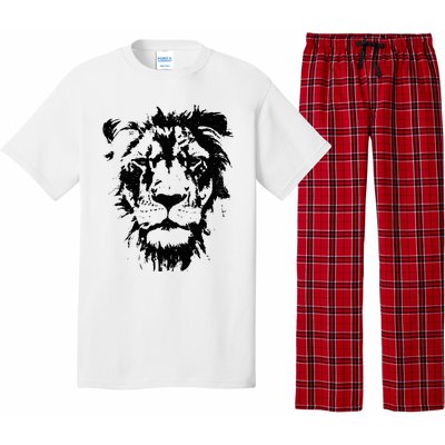 Lion Face. Cool Zoo Animals Zoo Keeper Pajama Set