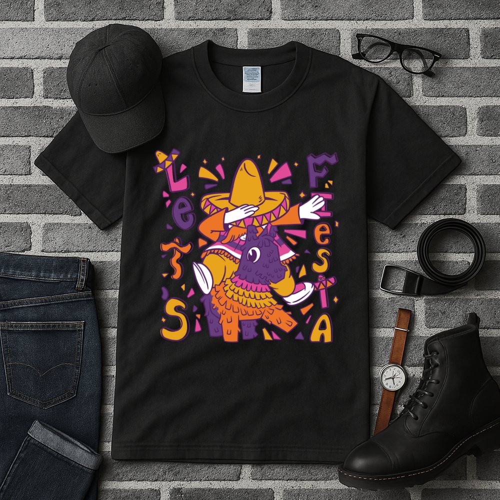 Let's Fiesta Cinco De Mayo Celebration Tall T-Shirt
