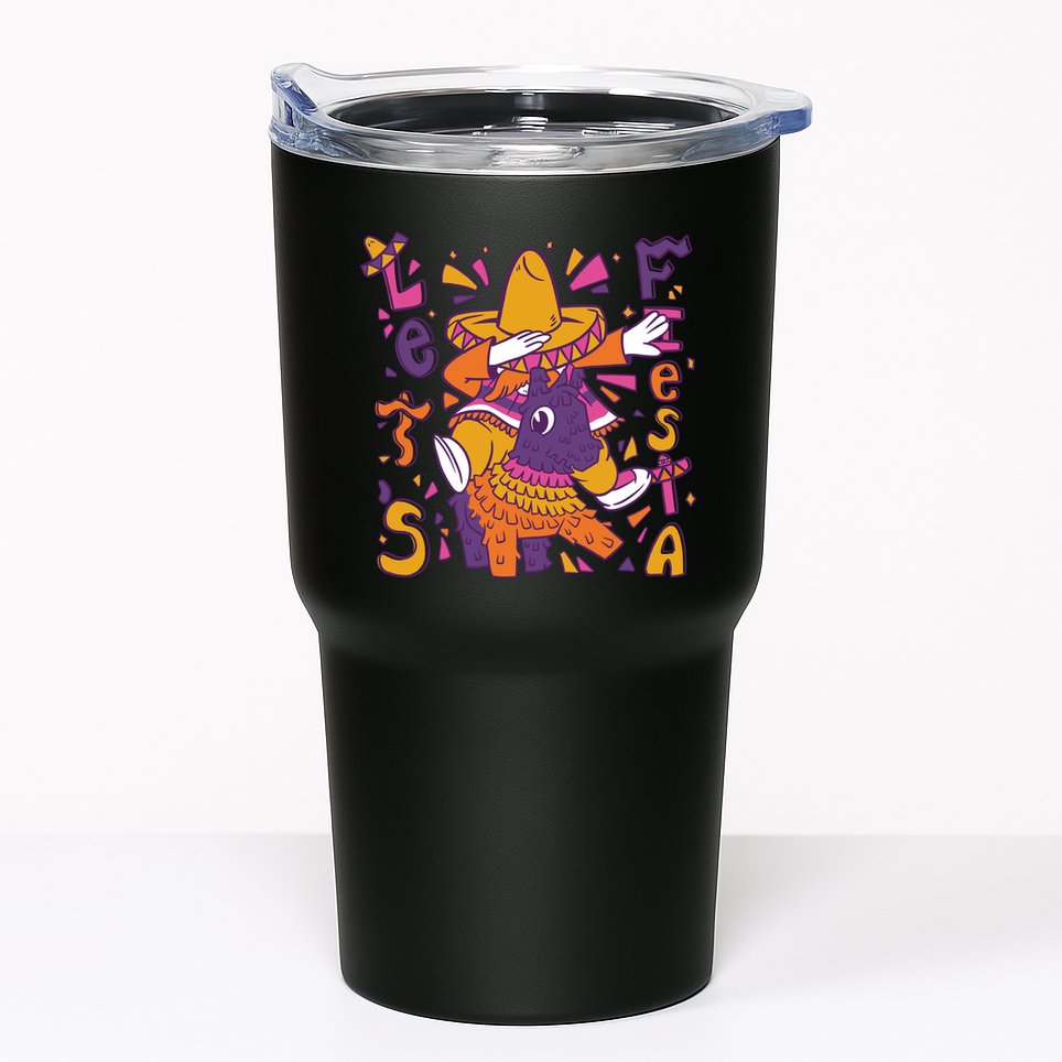 Let's Fiesta Cinco De Mayo Celebration Tumbler